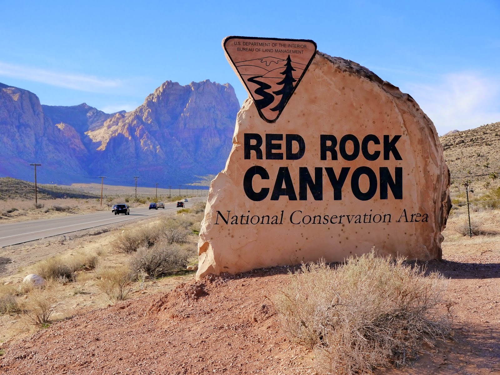 American Travel Journal: Red Rock Canyon National Conservation Area - Scenic Drive