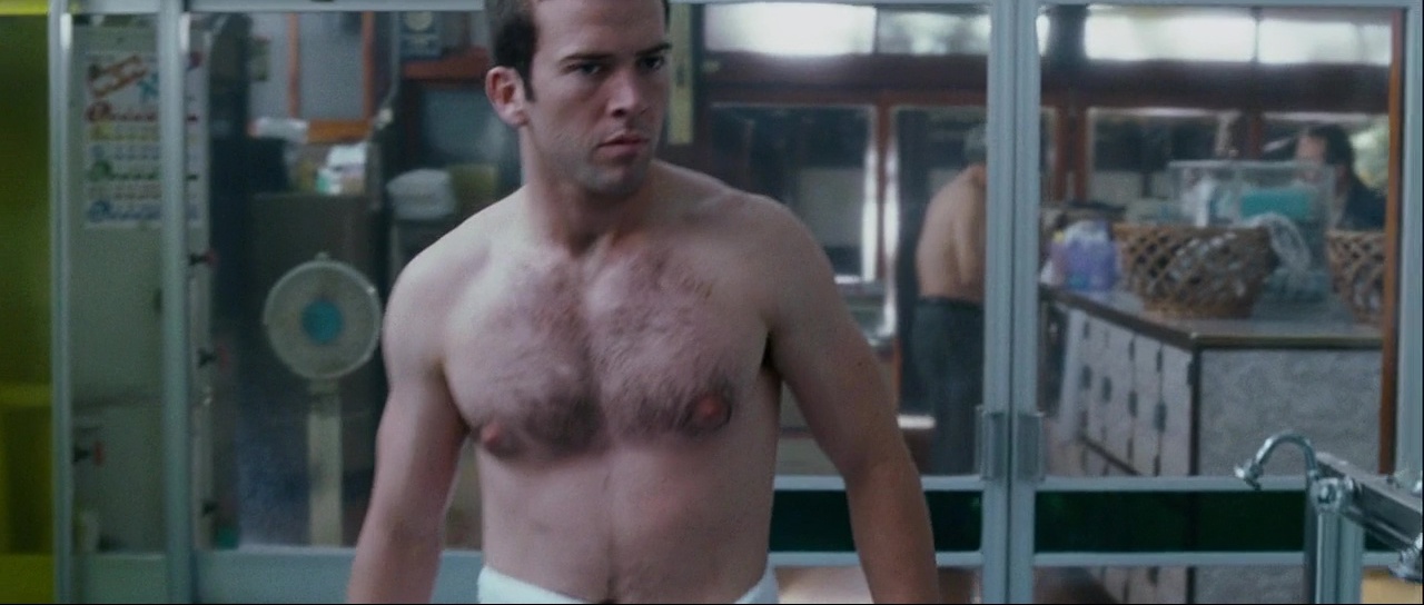 Lucas Black shirtless in The Fast And The Furious: Tokyo Drift.