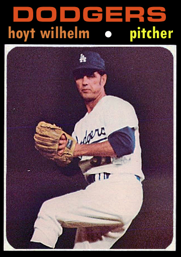 1971 Baseball Card Update: 1971 Los Angeles Dodgers (2nd): 89-73, .549, 1GB