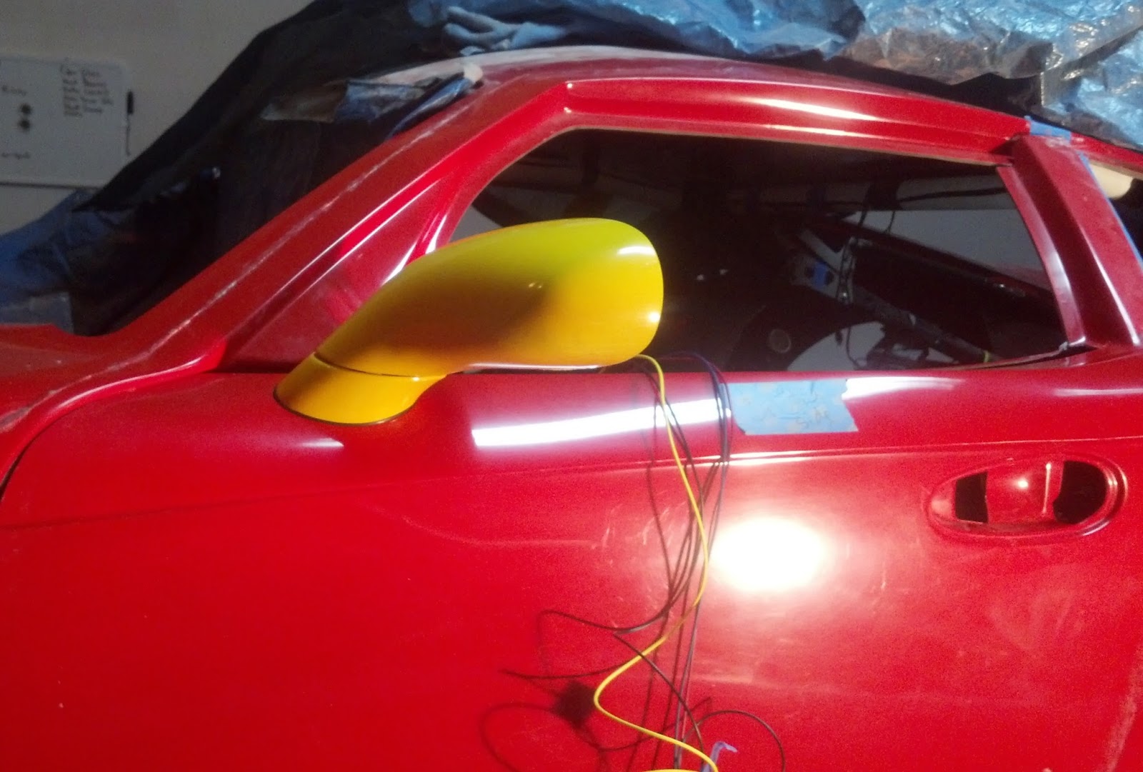 Super Car Build Side Mirrors