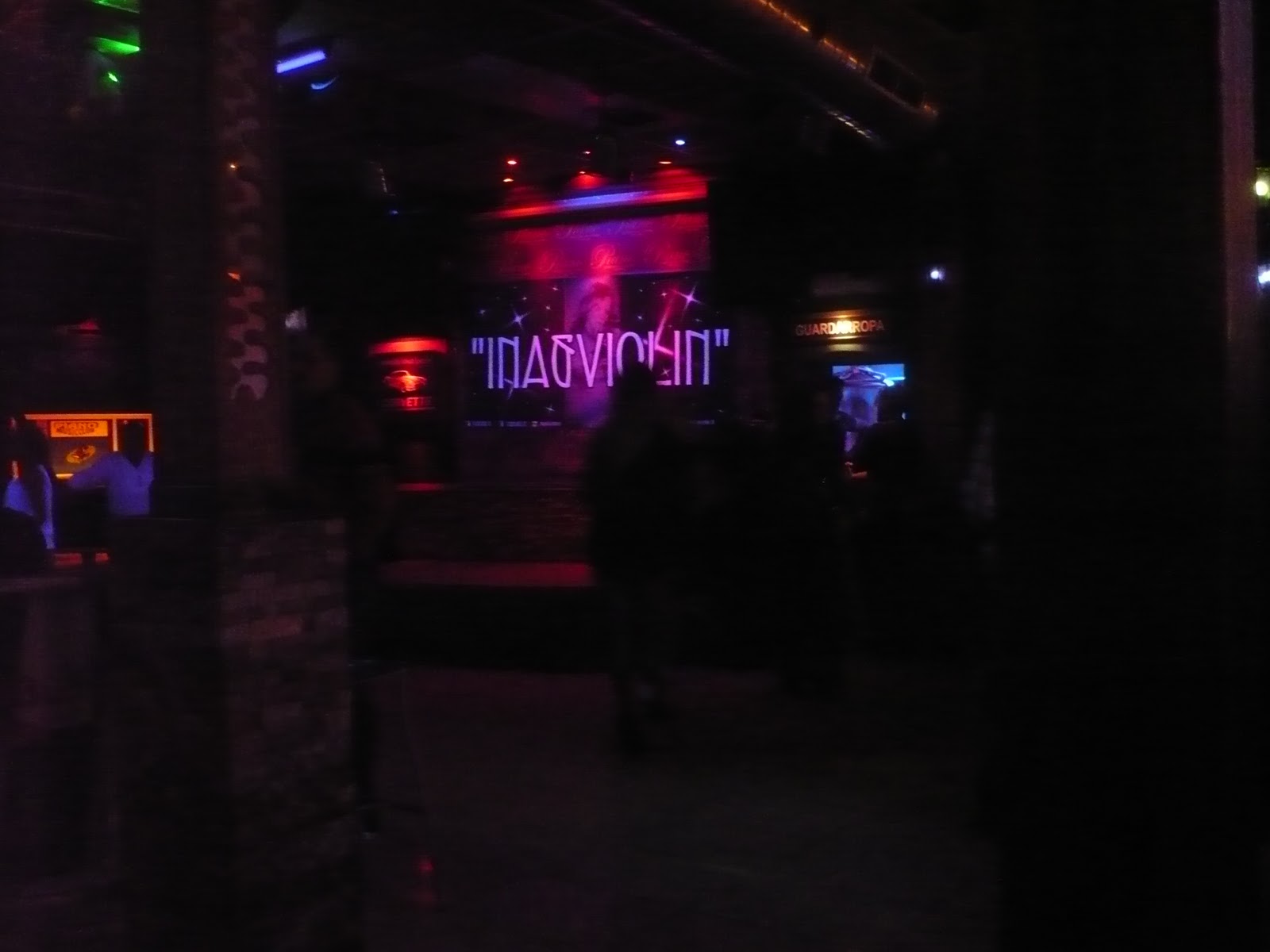 "INA&VIOLIN" ELECTRIC VIOLINIST Discoteca "PIANO"