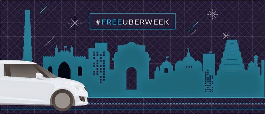 5 FREE Rides for Uber week in india till 30th Nov 2015 6PM for PayTM wallet users only