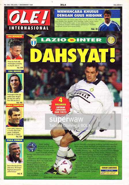 COPPA ITALIA 1998 LAZIO VS INTER MILAN ROBERTO BAGGIO COPPA ITALIA 1998 LAZIO VS INTER MILAN ROBERTO BAGGIO