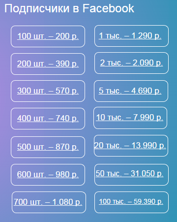 Накрутка друзей в Facebook Друзья в Facebook