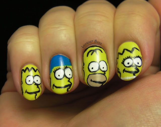 Lacquer Buzz: TPA Group Challenge: Inspired by Cartoons