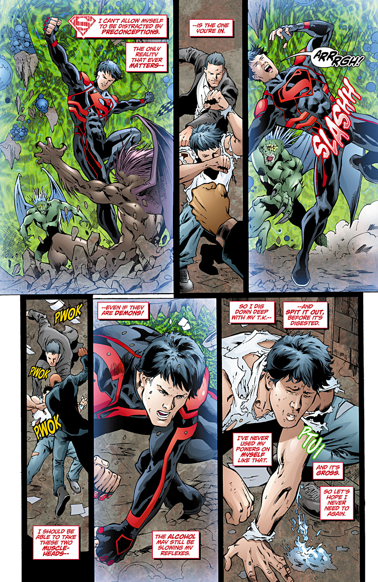 Read online Superboy [II] comic -  Issue #12 - 13