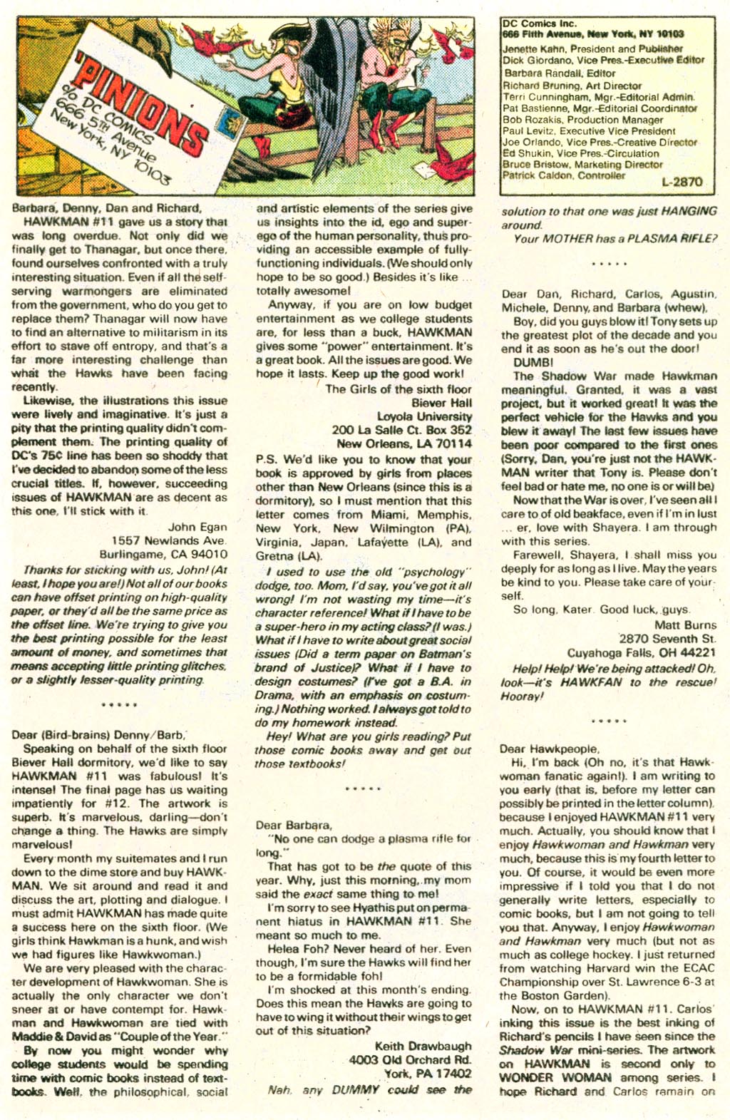 Hawkman (1986) Issue #15 #15 - English 24