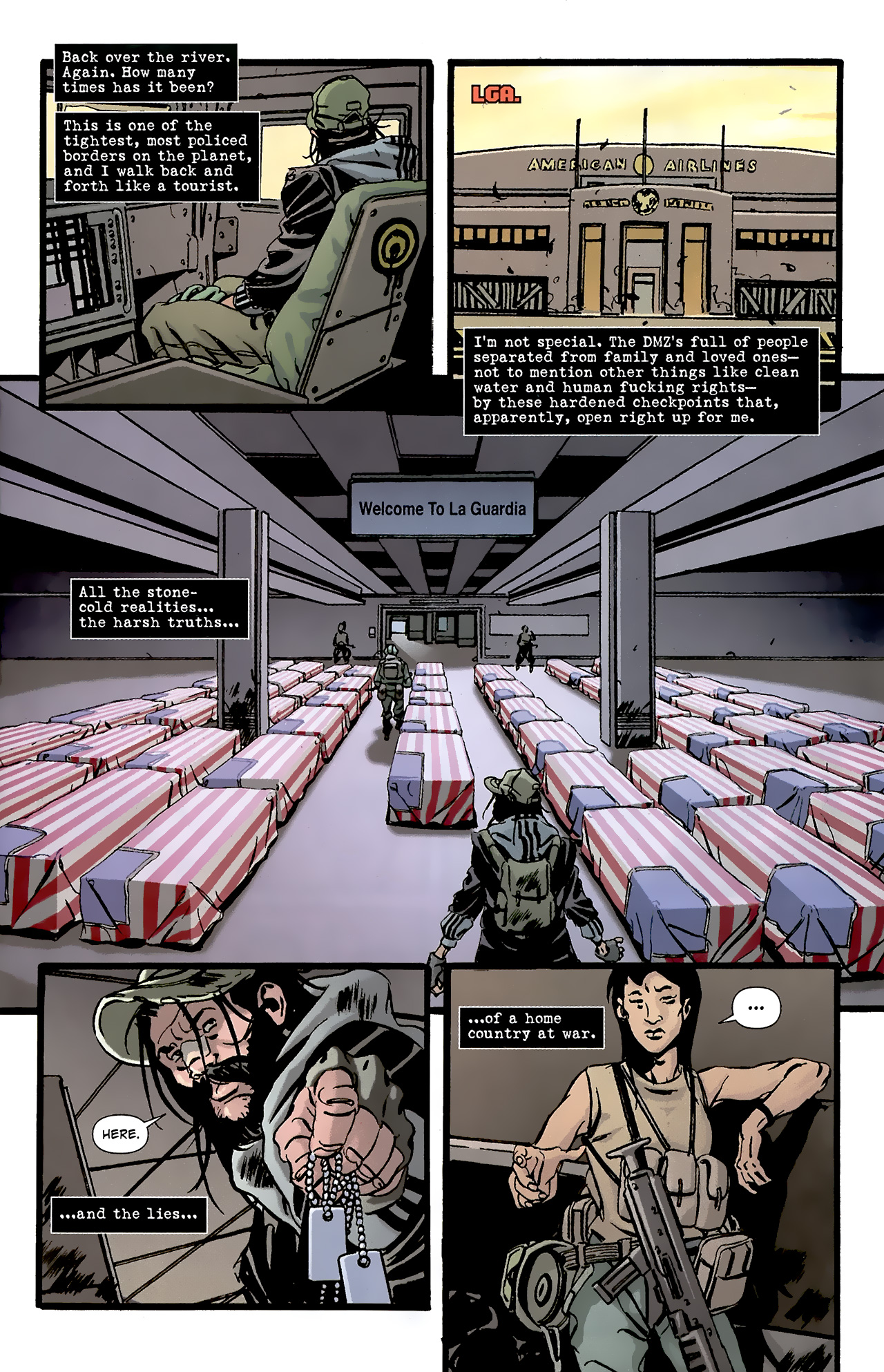 Read online DMZ (2006) comic -  Issue #54 - 8