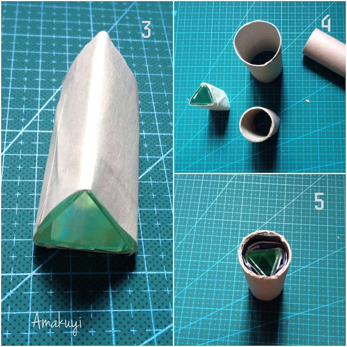 Cómo hacer un caleidoscopio para niños reciclando rollos de papel higiénico