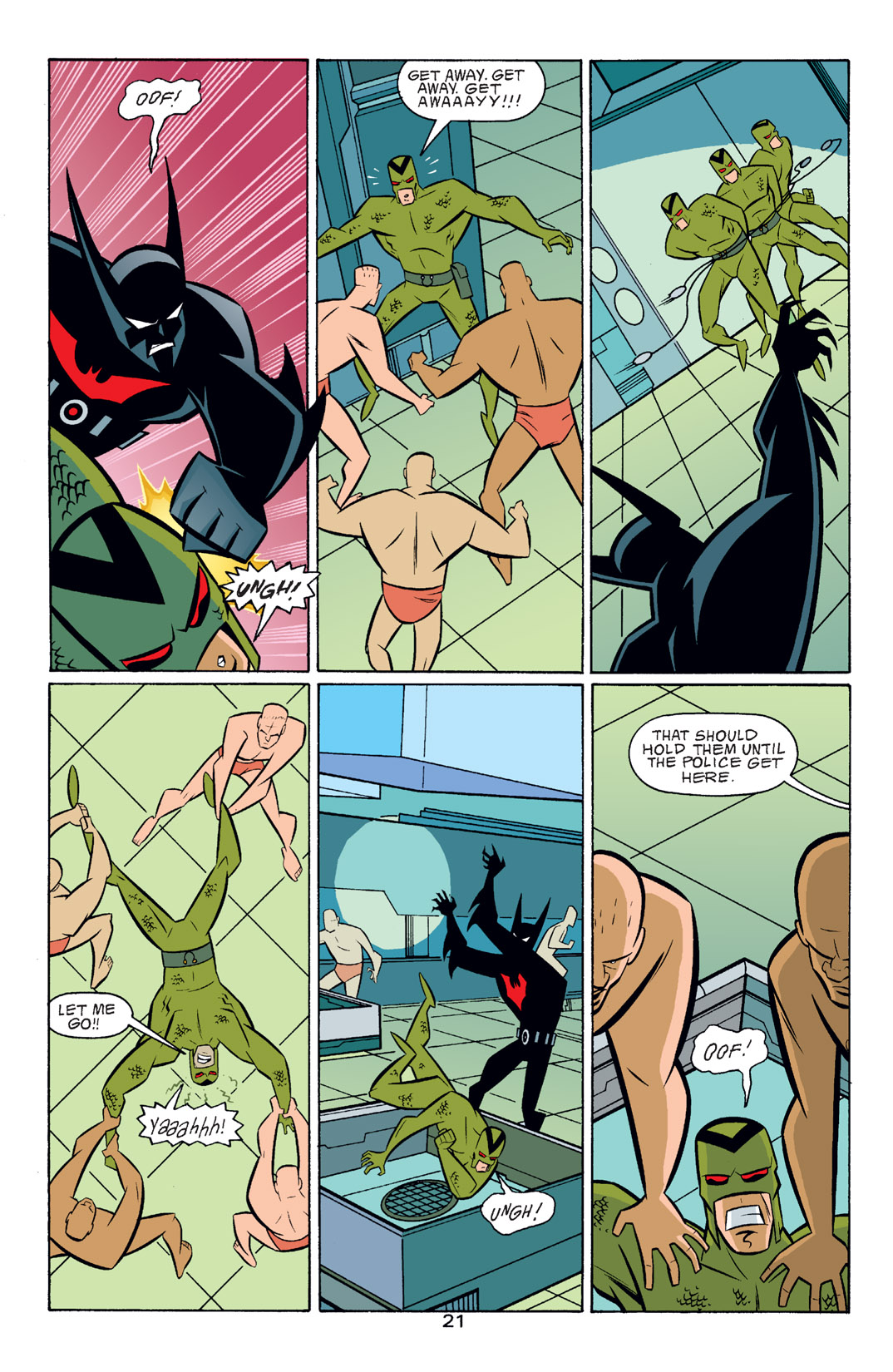 Read online Batman Beyond [II] comic -  Issue #16 - 22