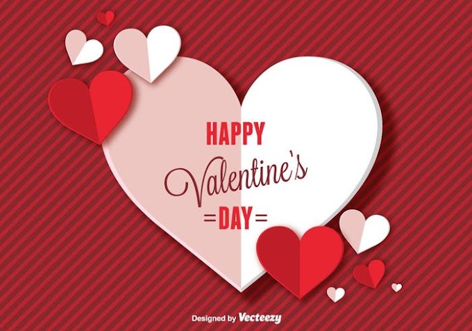 Happy Valentines Day Background free vector