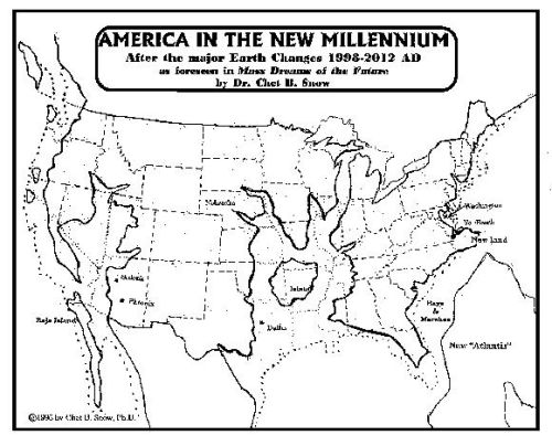 Navy Future Map Of America United - Dr%2BChet%2BSnow%2527s%2BEarth%2BChange%2BMap