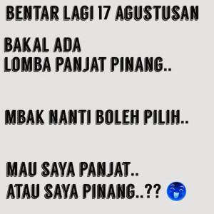Meme Lucu Tentang Lomba 17 Agustus ini, Bikin NGAKAK Sendiri Meme Lucu Tentang Lomba 17 Agustus ini, Bikin NGAKAK Sendiri