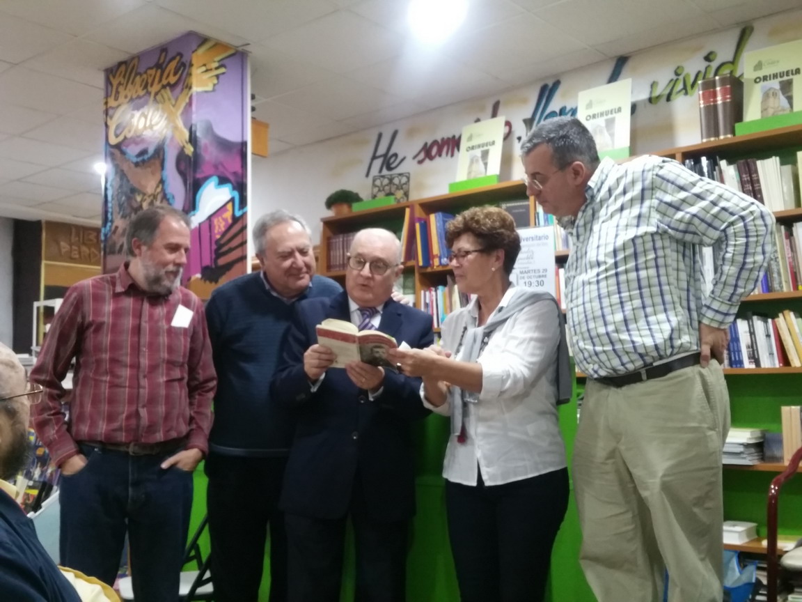 Presentación en Orihuela, 29-10-2019