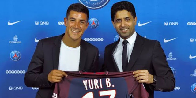AGEN SBO, IBC, CMD368 - PSG Resmi Dapatkan Yuri Berchiche
