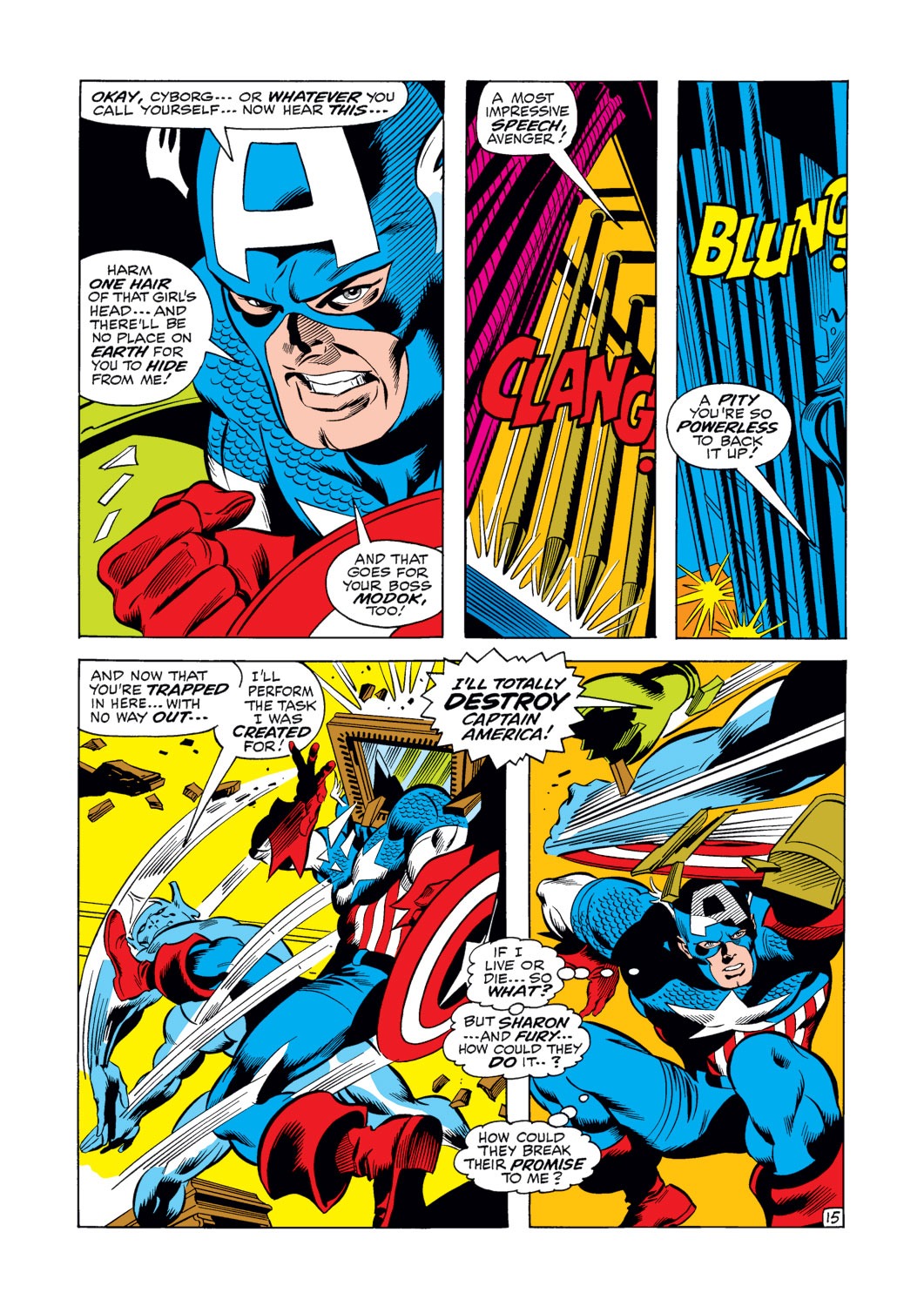 Captain America (1968) Issue #124 #38 - English 16