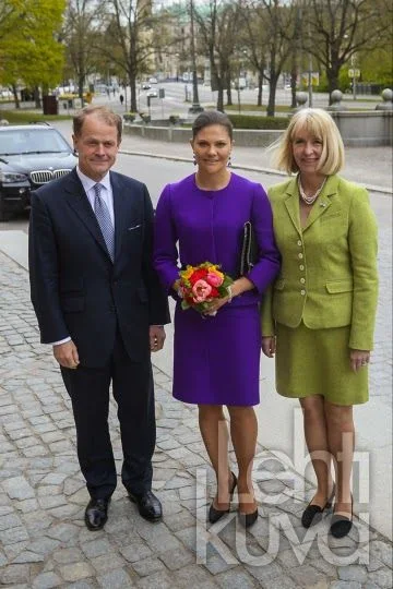 Crown Princess Victoria attended the annual meeting of the association Friends of the Nordiska Museet and Skansen