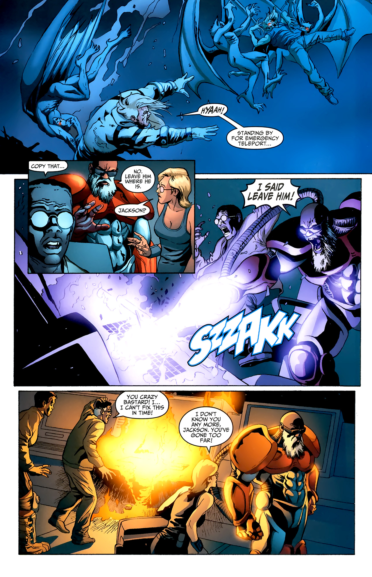Read online Stormwatch: P.H.D. comic -  Issue #21 - 22