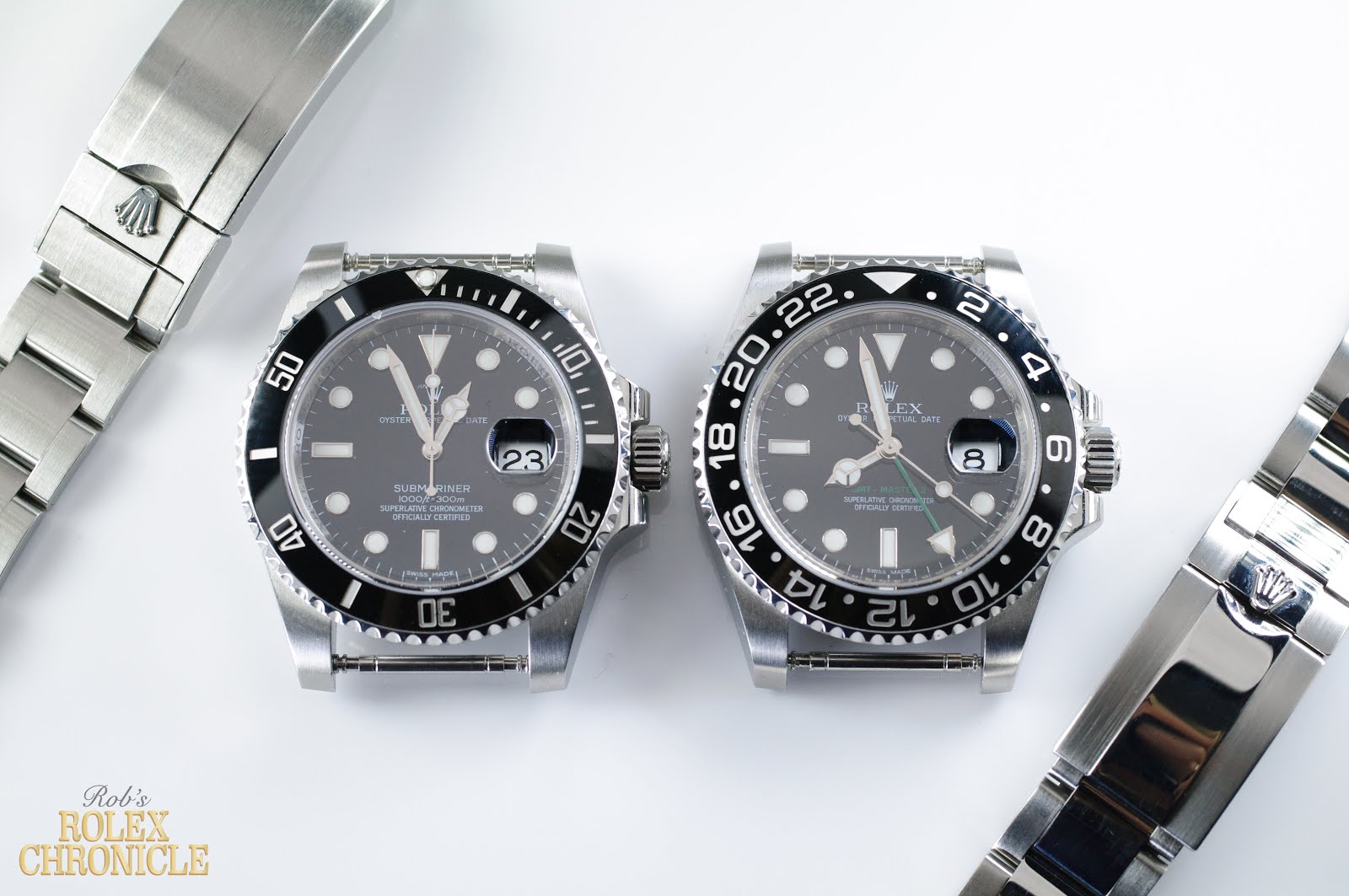 difference between rolex gmt and submariner