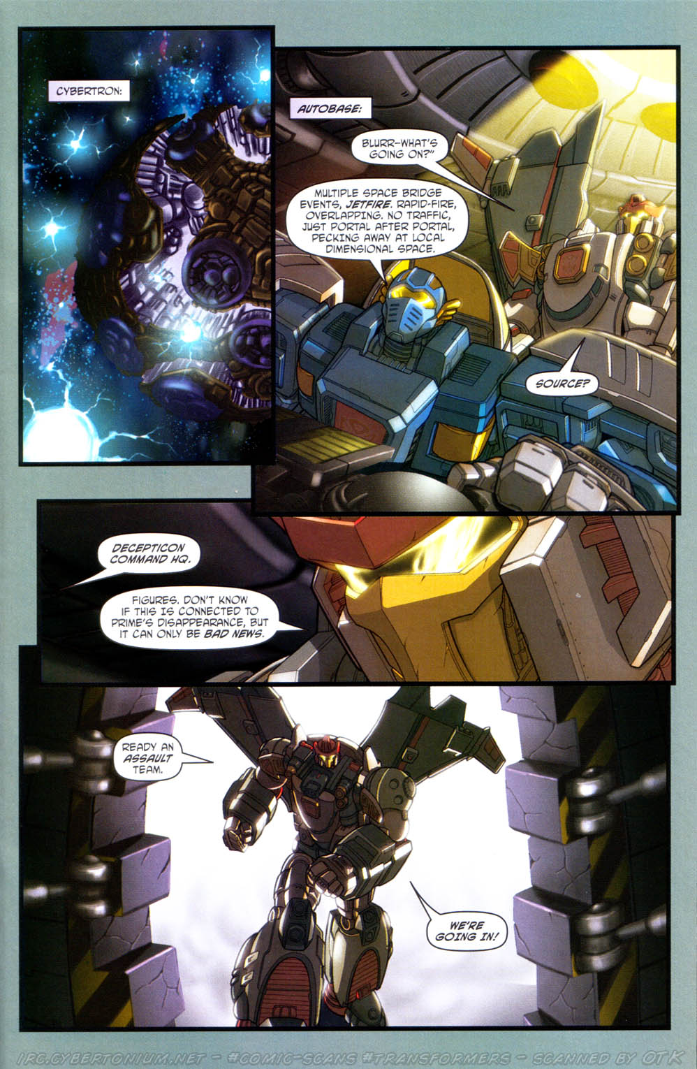 Read online Transformers Armada comic -  Issue #15 - 10