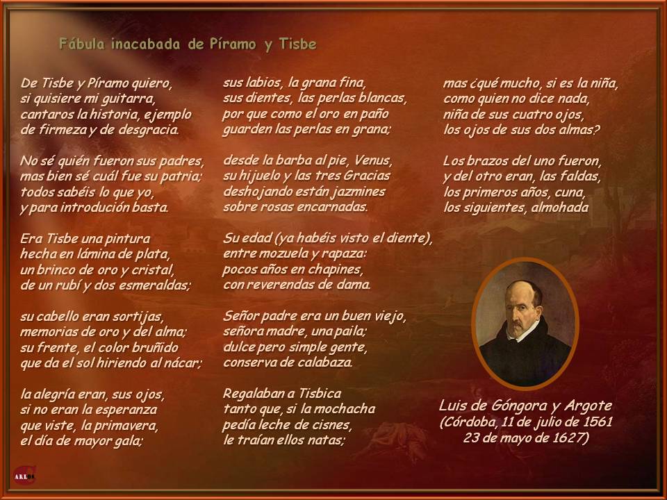 Un rincón por compartir: Píramo y Tisbe