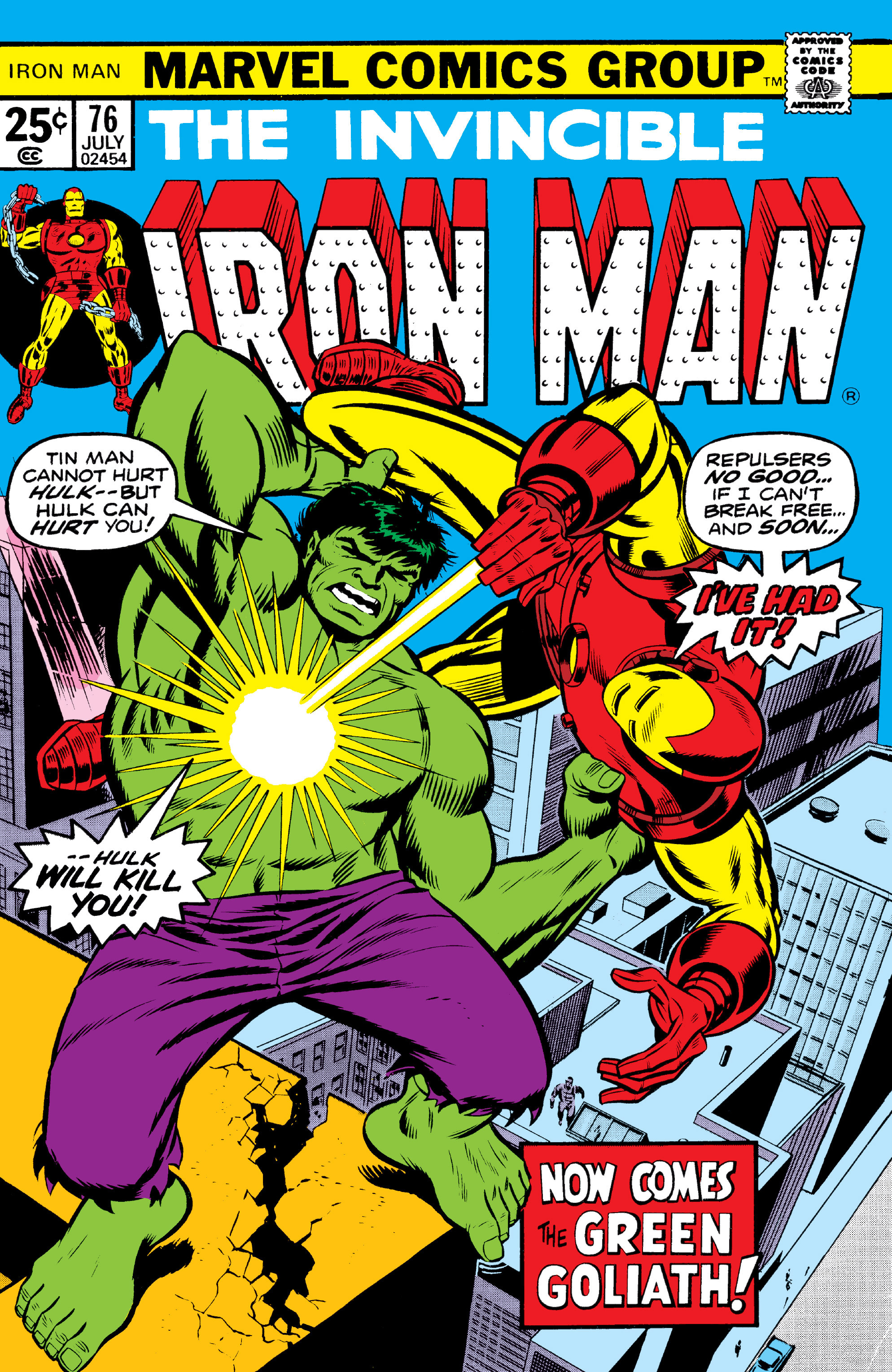 Read online Iron Man (1968) comic -  Issue #76 - 1