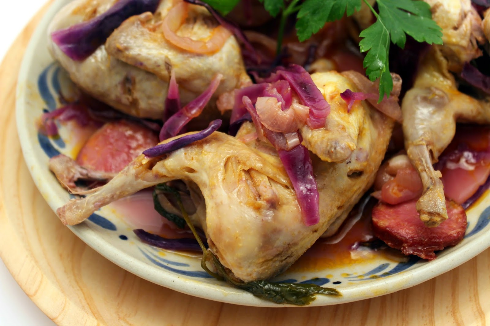 De Cozinha em Cozinha passando pela Minha: Codornizes estufadas