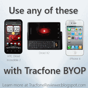 Tracfone BYOP phones