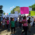 Sectores de Mao marchan reclamando asfaltado de sus calles