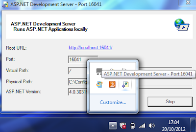 Built-in asp.net development server