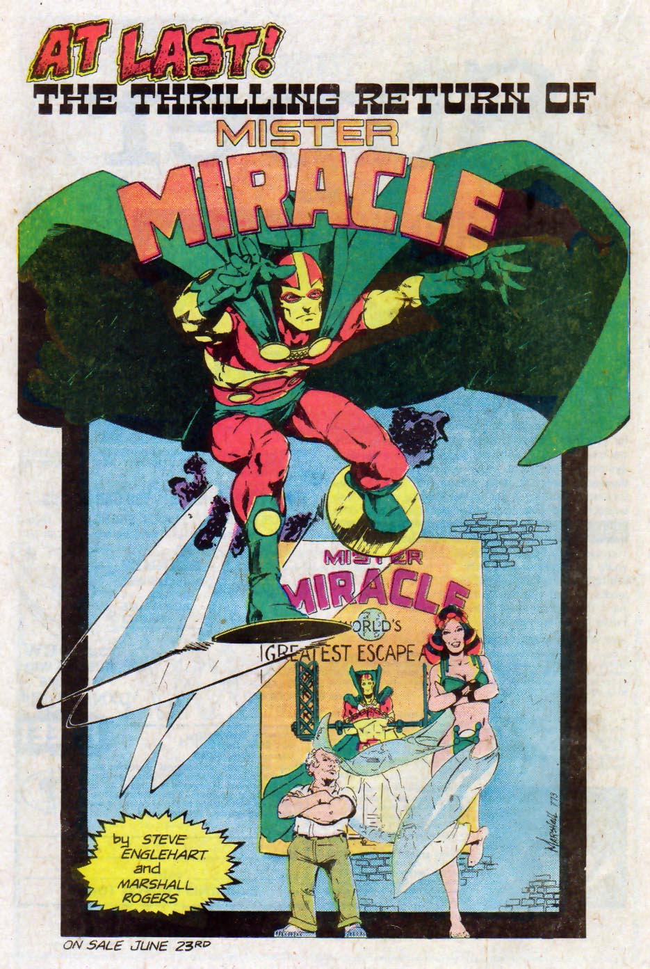 Read online Mister Miracle (1971) comic -  Issue #19 - 20