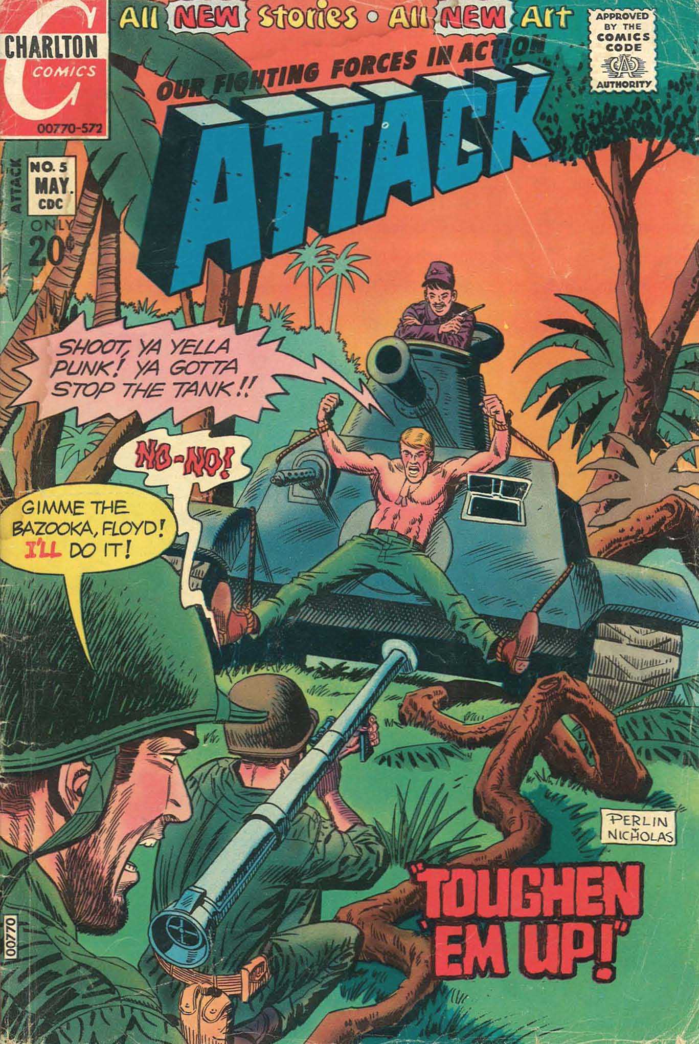 Read online Attack (1971) comic -  Issue #5 - 1
