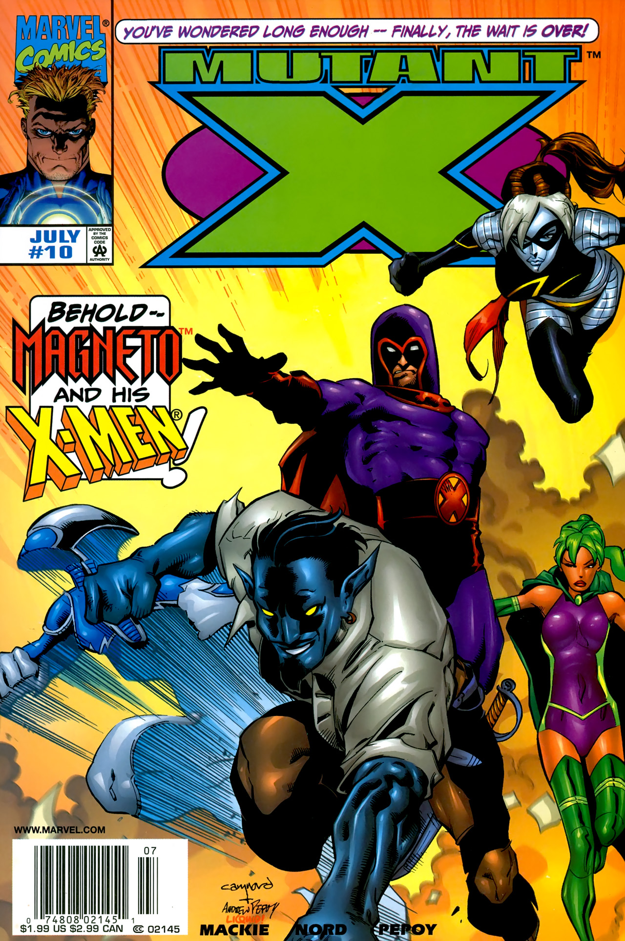 Read online Mutant X comic -  Issue #10 - 1
