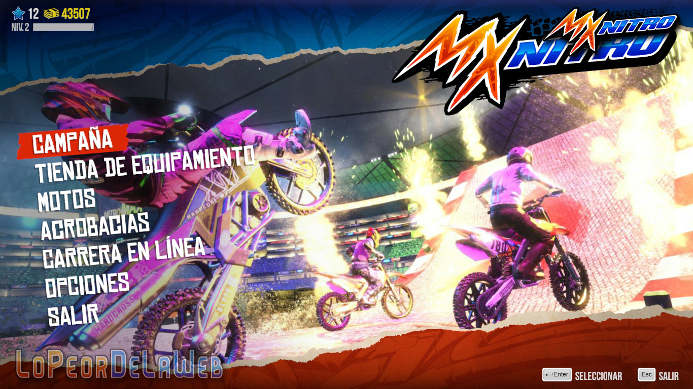 MX Nitro (2017) Multilenguaje Español (PC-GAME)