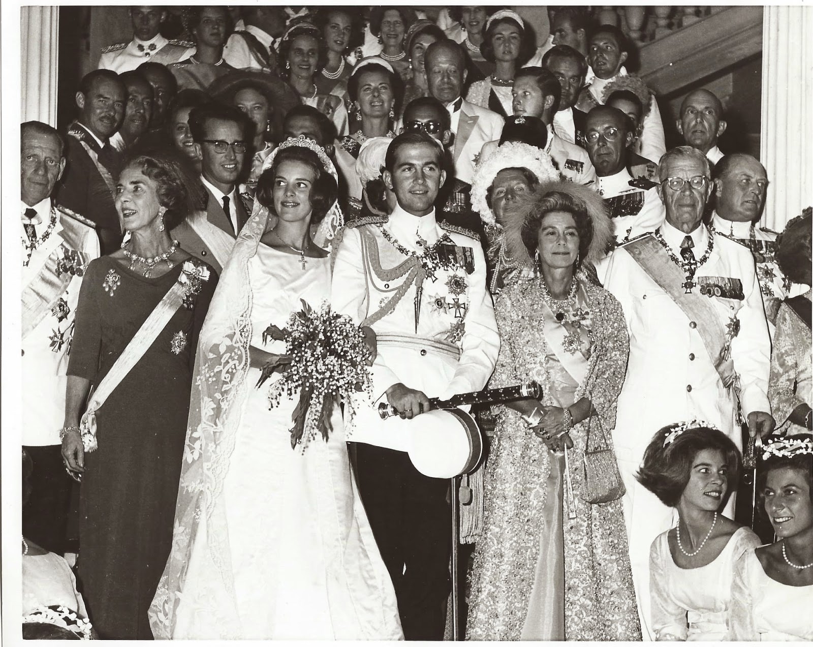 Royal Musings: 50th anniversary of the marriage of King Constantine II ...