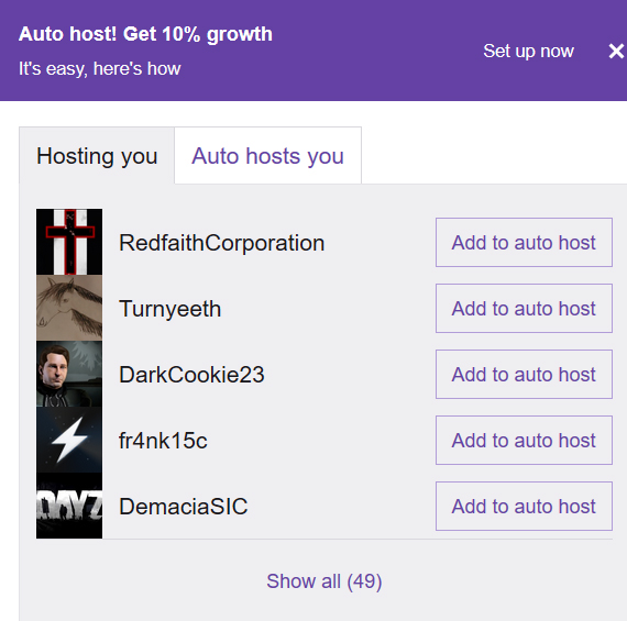 Twitch Raid & Hosting guide