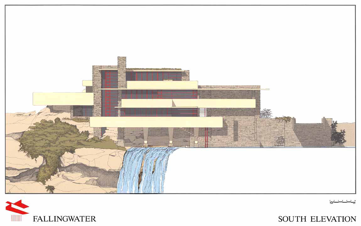 Teoría de la arquitectura IV LA CASA DE LA CASCADA (FRANK LLOYD WRIGHT) Teoría de la arquitectura IV LA CASA DE LA CASCADA (FRANK LLOYD WRIGHT)