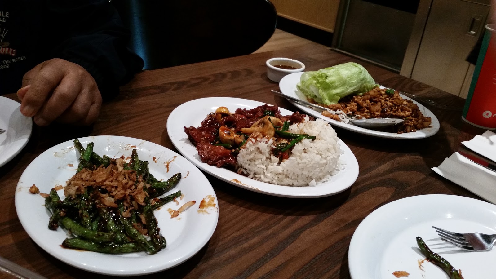 While You Are Dining Pei Wei for Dinner!