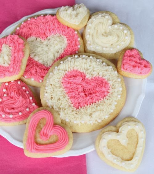 Μπισκότα για τον Άγιο Βαλεντίνο