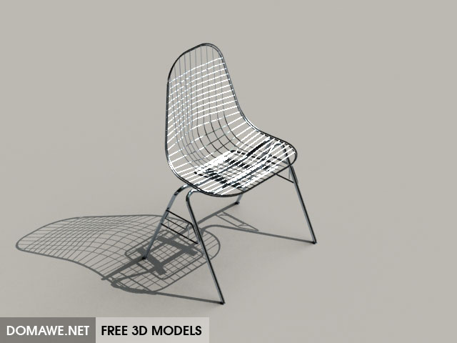 Domawe Net Vitra Chairs 3d Model Free Download 2