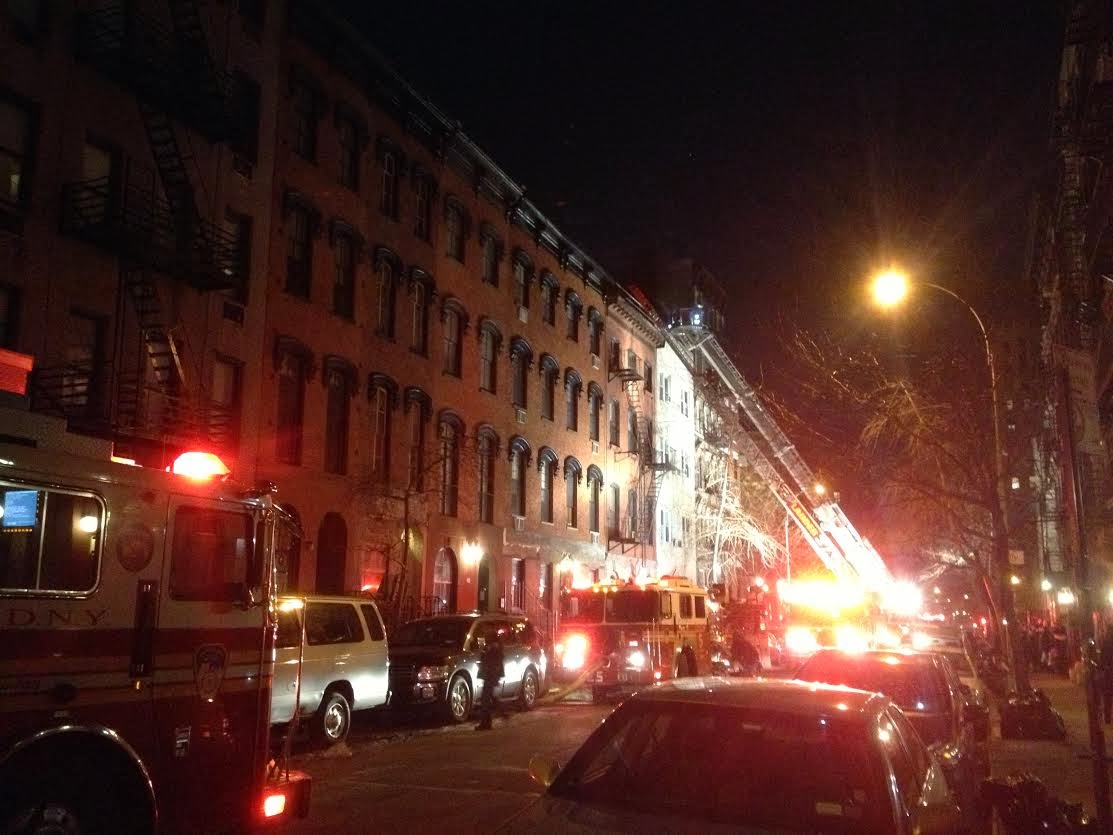 EV Grieve [Updated] Fire on East 11th Street