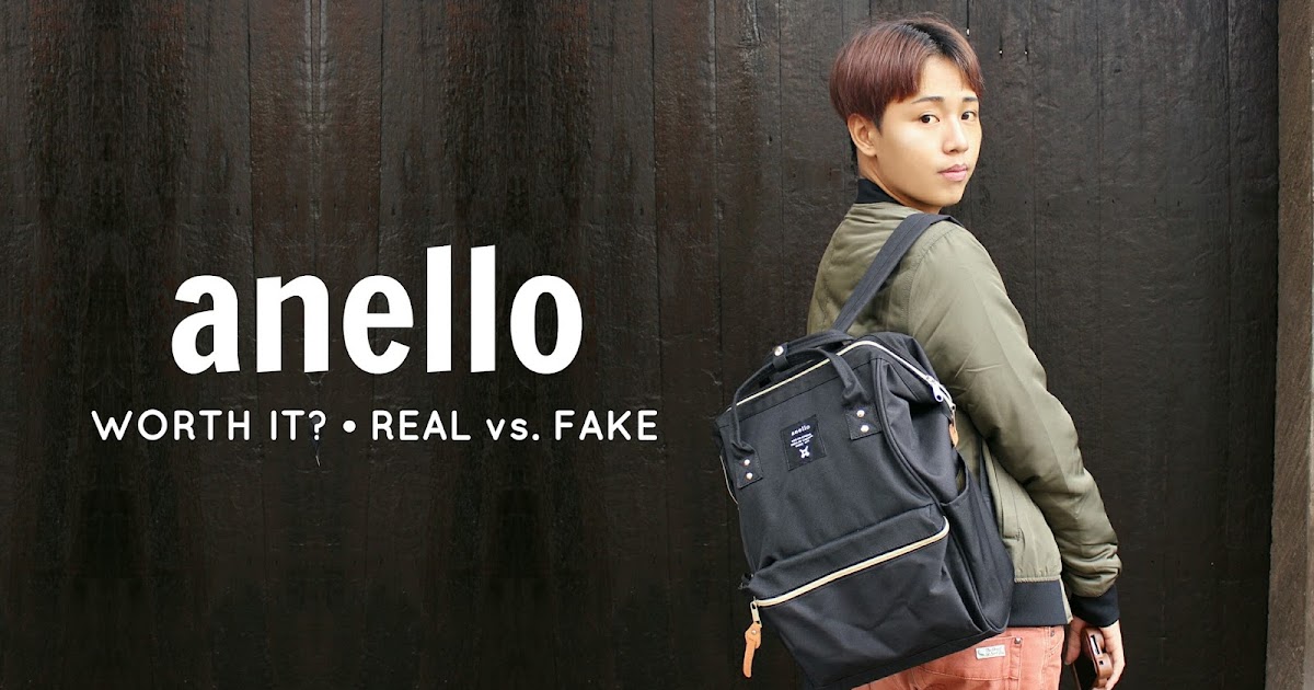 ORIGINAL/AUTHENTIC ANELLO BAGS VS. FAKE ANELLO BAGS 