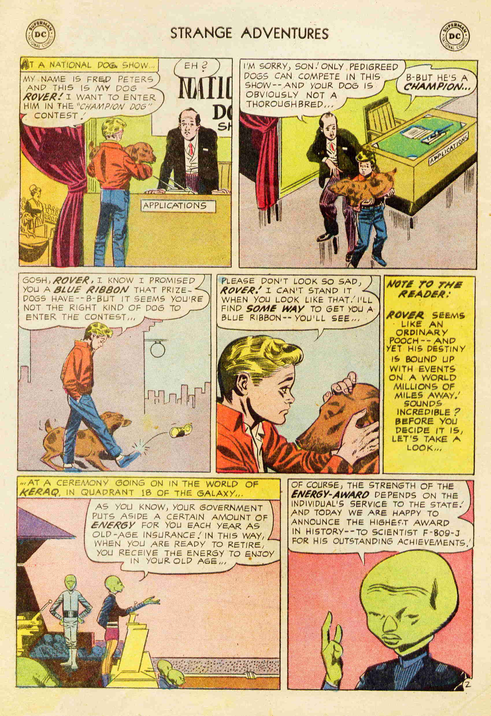 Read online Strange Adventures (1950) comic -  Issue #86 - 3