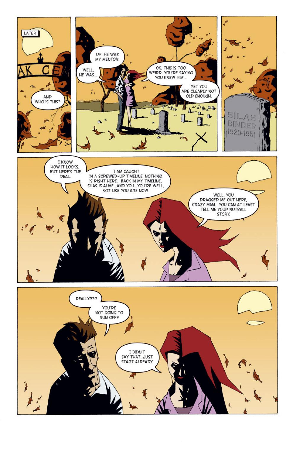 Read online Smoke & Mirror comic -  Issue #6 - 5