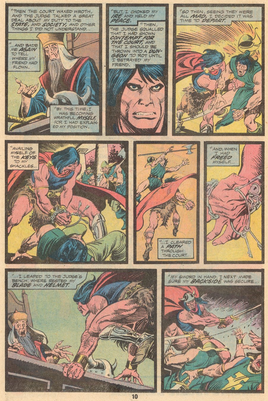 Read online Conan the Barbarian (1970) comic -  Issue #58 - 7