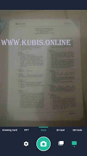 scan dokumen lewat hp