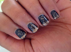 nail glitter nails base manicure most idea