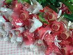 Loose rose bouquet