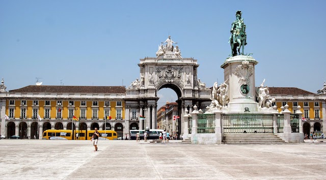 Praça do Comércio em Lisboa Praça do Comércio em Lisboa