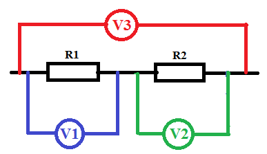 амперметр на схеме. какой вольтметр можно включить в данную цепь. участки электрической цепи схема. схема включения вольтметра в цепь для измерения напряжения. какой вольтметр можно включить в данную цепь.